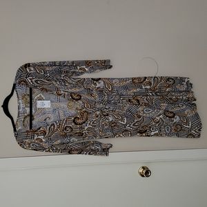 Paisley/Mustard Dress